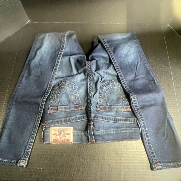 BNWOT TRUE RELIGION HIGH WASTED SKINNY JEANS sz 25 PRICE FIRM NEVER SECONDHAND - Picture 3 of 13